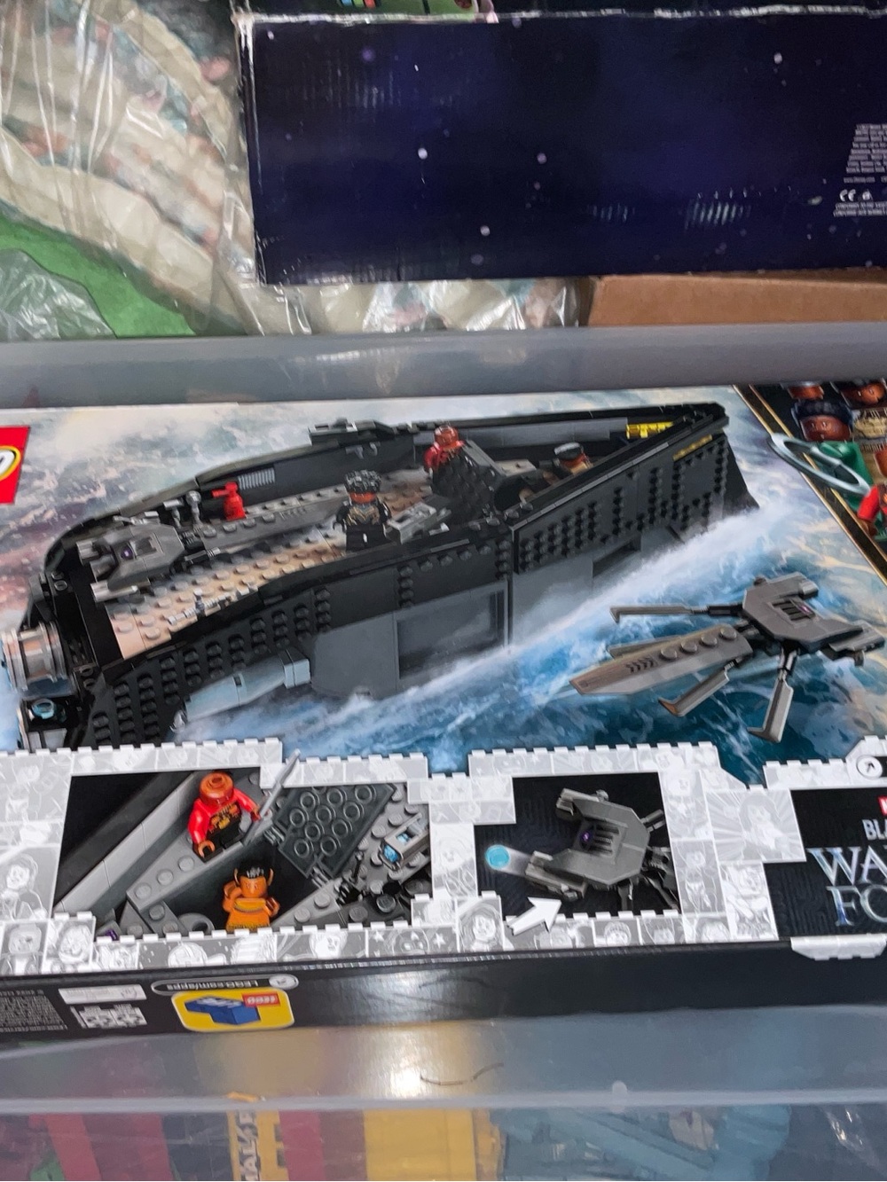 LEGO Black Panther Wakanda Forever Building Set - Black, Gray, Red - Picture 9 of 10